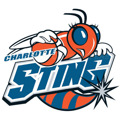 Charlotte Sting Iron-on Stickers (Heat Transfers)NO.8542